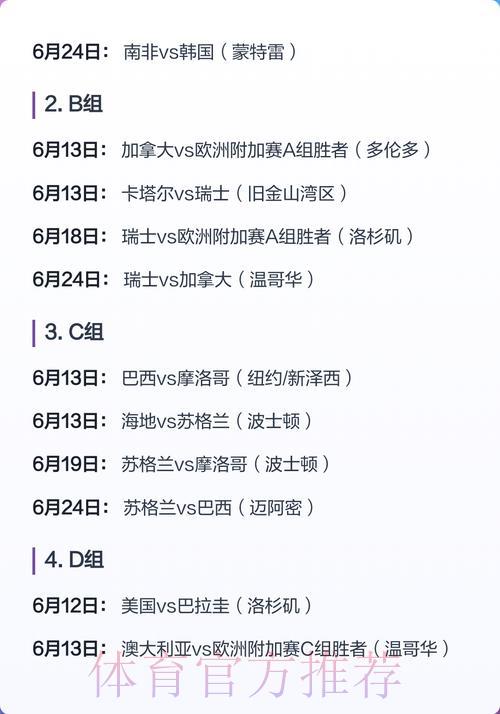 2026世界杯竞猜平台热门赛事深度解析